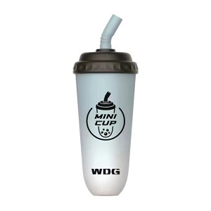 WDG ミニカップ使い捨て電子タバコ 5000 パフ - 冷水