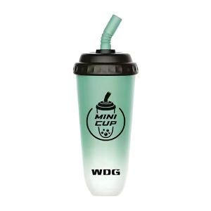 WDG ミニカップ 使い捨て電子タバコ 5000 パフ - ジャスミングリーンティー