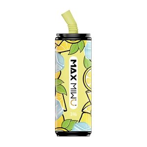 Max Mi wu コーラ缶 使い捨て電子タバコ 3600 パフ - レモンアイス