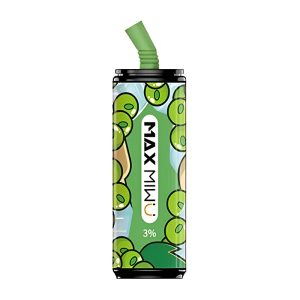 Max Mi wu コーラ缶 使い捨て電子タバコ 3600 パフ - Mung-bean-ice