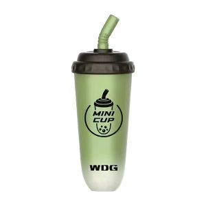 WDG ミニカップ使い捨て電子タバコ 5000 パフ - Mung-bean-popsicle