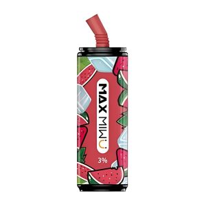 Max Mi wu コーラ錫使い捨て電子タバコ 3600 パフ - スイカ氷