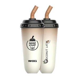 WDG Mini Cup Disposable Vape 5000 Puffs - ココナッツ ラテ
