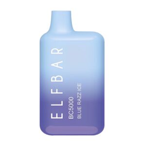 ELF BAR 使い捨て電子タバコ BC 5000 パフ - ブルー ラズ アイス