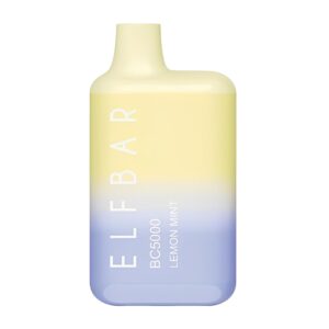 ELF BAR 使い捨て電子タバコ BC 5000 パフ - レモンミント
