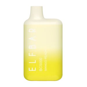 ELF BAR 使い捨て電子タバコ BC 5000 パフ - マンゴー ピーチ