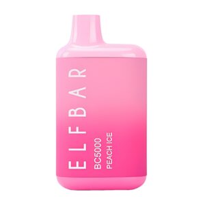 ELF BAR 使い捨て電子タバコ BC 5000 パフ - ピーチ アイス