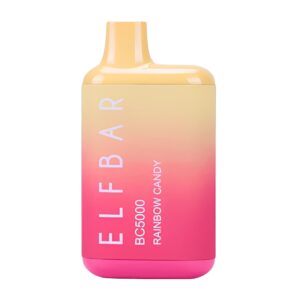 ELF BAR 使い捨て電子タバコ BC 5000 パフ - レインボーキャンディー