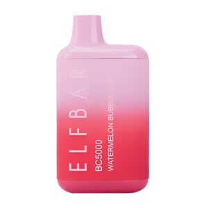 ELF BAR 使い捨て電子タバコ BC 5000 パフ - スイカ バブルガム
