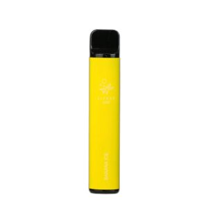 ELF BAR 1500 Disposable 1500パフ Banana Ice 4.8ml