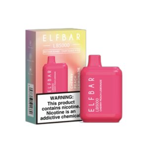 ELF BAR LB5000 Disposable 5000パフ Cherry Peach Lemonade