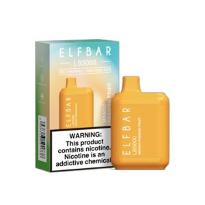 ELF BAR LB5000 Disposable 5000パフ Mango Passion Fruit 14ml