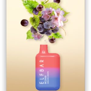 ELF BAR BC2000 Disposable 2000パフ Sakura Grape 5ml