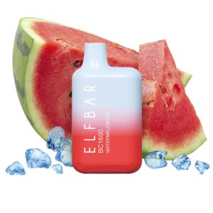 ELF BAR BC1600 Disposable Watermelon Ice 1600パフ