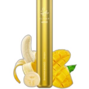 ELF BAR 600V2 Disposable Banana Mango 600パフ