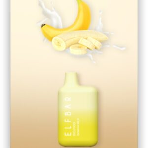 ELF BAR BC2000 Disposable Banana Milk 2000パフ 5ml