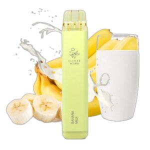 ELF BAR NC1800 Disposable Banana Milk 1800パフ 6ml
