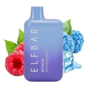 ELF BAR BC5000 Disposable 5000パフ Blue Raspberry