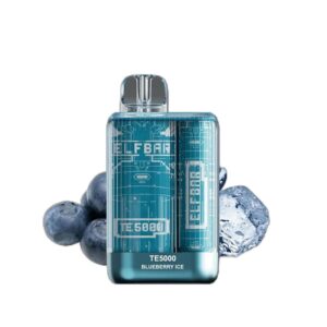 ELF BAR TE5000 Disposable Blueberry Ice 5000パフ 13.5ml