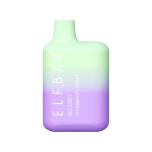 ELF BAR BC3000 Disposable 3000パフ Cranberry Grape