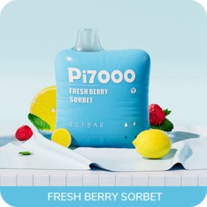 ELF BAR PI7000 Disposable 7000パフ Fresh Berry Sorbet 500mAh