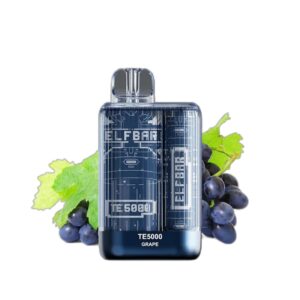 ELF BAR TE5000 Disposable Grape 5000パフ 13.5ml