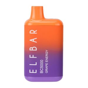 ELF BAR BC5000 Disposable Grape Energy 5000パフ