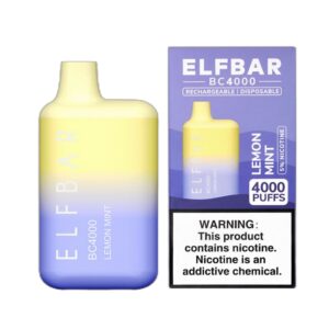 ELF BAR BC4000 Disposable 4000パフ Lemon Mint 11.5ml