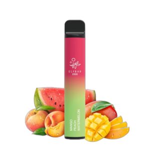 ELF BAR 2000 Disposable Mango Peach Watermelon 2000パフ 6.5ml