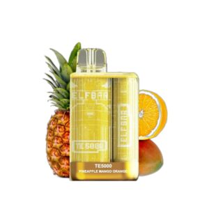 ELF BAR TE5000 Disposable 5000パフ Pineapple Mango Orange