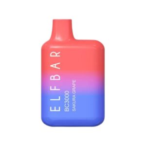 ELF BAR BC3000 Disposable 3000パフ Sakura Grape 10ml