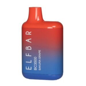 ELF BAR BC3500 Disposable Sakura Grape 3500パフ 650mAh