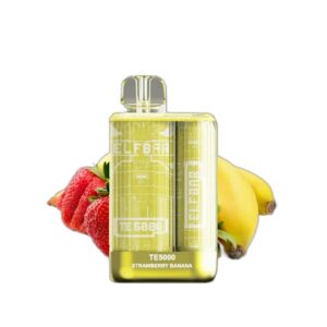 ELF BAR TE5000 Disposable 5000パフ Strawberry Banana 13.5ml