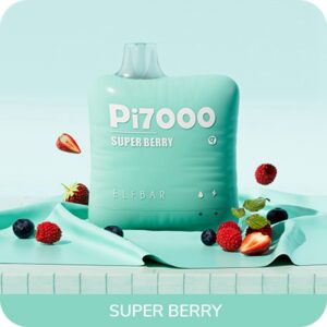 ELF BAR PI7000 Disposable 7000パフ Super Berry 500mAh